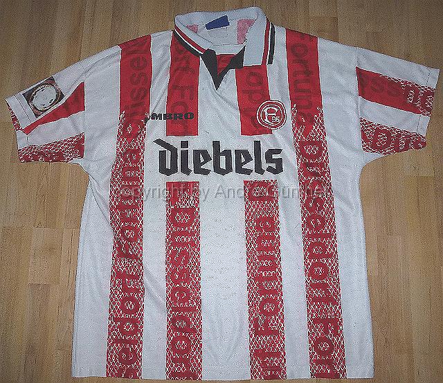 P1010146.JPG - 1996-97 + 1997-98 Diebels #17  Igli Tare  Matchworn Trikot