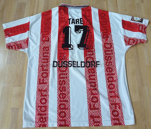 P1010171.JPG - 1996-97 + 1997-98 Diebels #17  Igli Tare  Matchworn Trikot