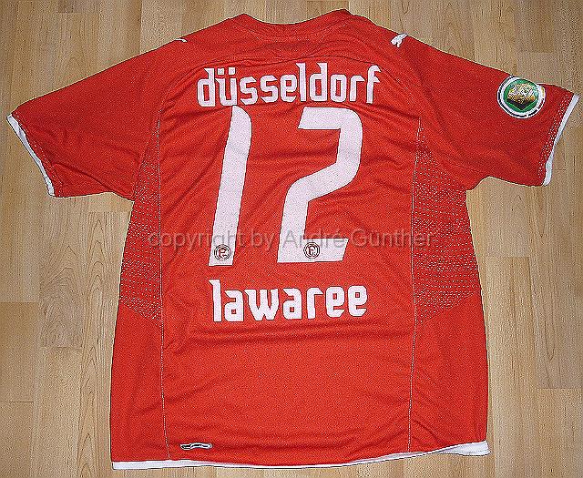 P1150726.JPG - 2009-10 Sparkasse  #12 Lawaree Matchworn Pokal Trikot