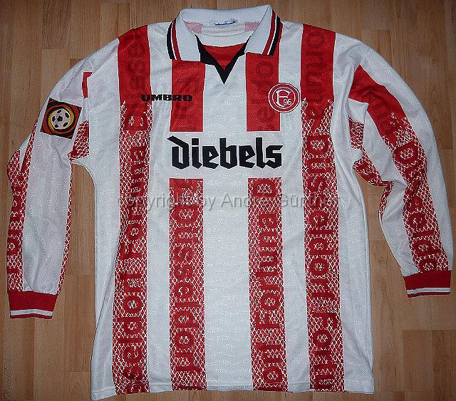 P1150926.JPG - 1996-97 + 1997-98 Diebels #40 Fach Matchworn Trikot Langarm